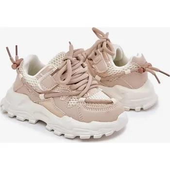 Chlapecké tenisky Dětské sportovní sneakers Tilvianea – bílé Velikost: 34