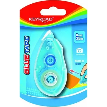 Lepicí páska Oboustranná lepicí páska KEYROAD 8mm x 5m, blistr