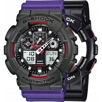 Hodinky Hodinky Casio G-SHOCK GA-100-1A4ER 20 barů
