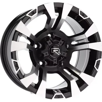 Alu kolo Alu kola Racing Line BK859, 15x8 5x139.7 ET-13, černá + leštění