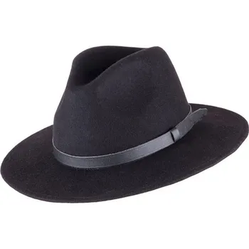 Klobouk Černý pánský klobouk Assante 85003, Velikost 57