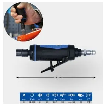 Nářadí pro automobil Přímá bruska (stlačený vzduch) Brilliant tools BT160705