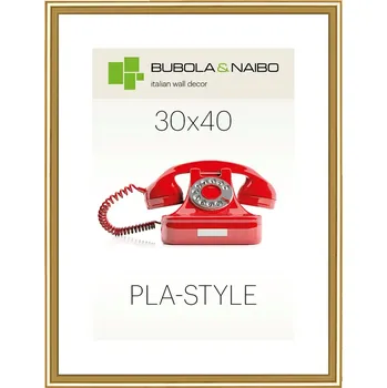 Fotorámeček, 30 × 40 cm, plastový, zlatý&nbsp;PLA01 OO 11