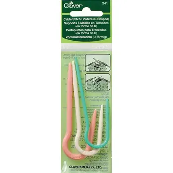 Nástroj na niť a příze Pomocné jehlice tvar U (Pomocné jehlice sada 3ks)