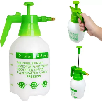 Postřikovač Ruční tlakový postřikovač 2 l zelený