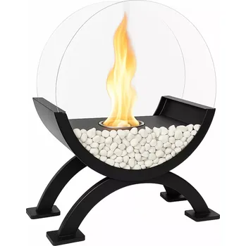 Biokrb Volně stojící bezkouřový biokrb – kulatý