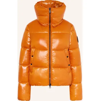 Dámská bunda Save The Duck Dámská Prošívaná Bunda Isla, oranžová, 40