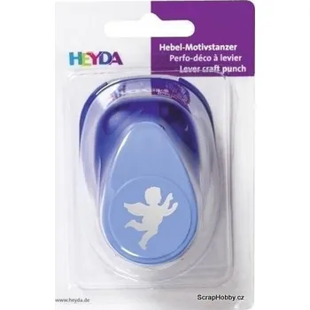 Děrovačka HEYDA Ozdobná děrovačka velikost M - anděl