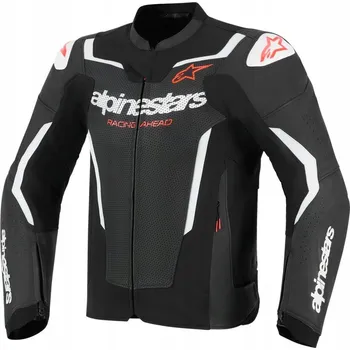 Moto bunda Kožená bunda Alpinestars GP Force Airflow v2 černá/bílá, velikost 54