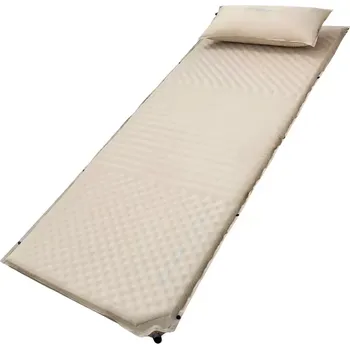 Karimatka Béžová samonafukovací karimatka KING CAMP Comfort Single - 198 x 63 x 4 cm