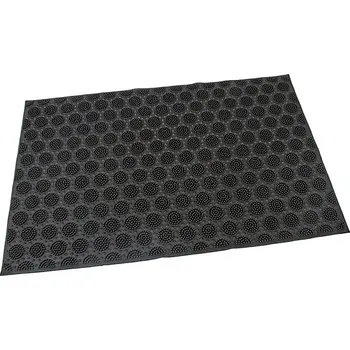 Rohožka Gumová vstupní kartáčová rohož Circles - 60 x 40 x 0,7 cm