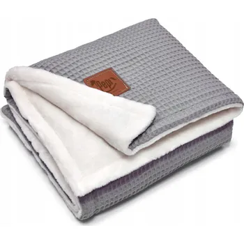 Dětská deka Dětská deka Pepi 55 x 75 cm šedá geometrická