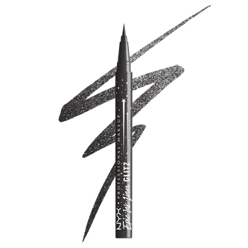 Přípravek na oči NYX Professional Makeup Epic Ink třpytivá oční linka 06 graphite glitz, 1 ml