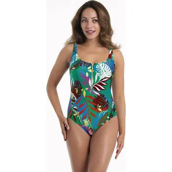 Dámské plavky Style Kelly jednodílné plavky 7230 smaragd - Anita Classix 826 smaragd 46D