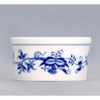 Cibulák Miska zapékací Mufi 0,20 l originální cibulákový porcelán Dubí, cibulový vzor,