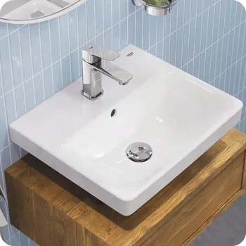 Vodovodní baterie Stojánková umyvadlová baterie Grohe stříbrná