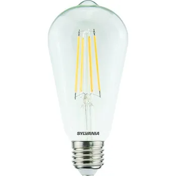 Žárovka Sylvania 0029309 LED žárovka filament 1x7W | E27 | 806lm | 2700K - stmívatelná, čirá + K nákupu nad 3000 Kč dárek zdarma