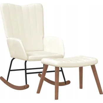 Křeslo Houpací křeslo VidaXL béžové