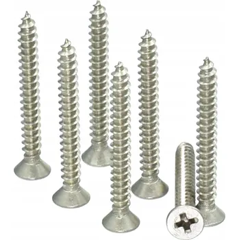 Vrut 4,2x80 Vrut do plechu se zápustnou hlavou, nerezová ocel A2 10 KS