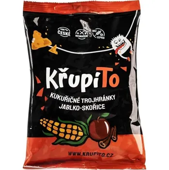 N&S Food KřupíTo kukuřičné trojhránky jablko - skořice 50 g