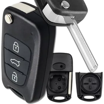 Camerazar Kryt klíče s dálkovým ovládáním Hyundai i10 i20 i30 ix35 Kia 3 tlačítka