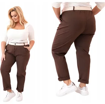 Dámské kalhoty Kesi dámské kalhoty rovného střihu 7/8 velikost XL/XXL