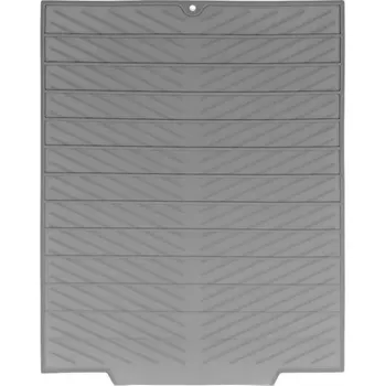 Odkapávač na nádobí Odkapávací podložka z PVC 43 × 33 cm, šedá