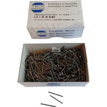Hřebík OCELOVÉ HŘEBÍKY LESKLÉ 1,5 x 25 MM (1000 ks), 362511000