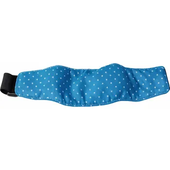 Příslušenství pro přepravu dětí Bavlněná opěrná páska na hlavu pro dítě do autosedačky – modrá s hvězdičkami