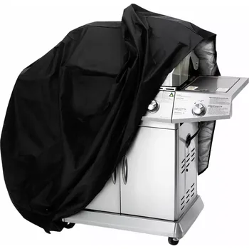univerzální voděodolný obal na gril 160 × 65 × 130 cm, černý