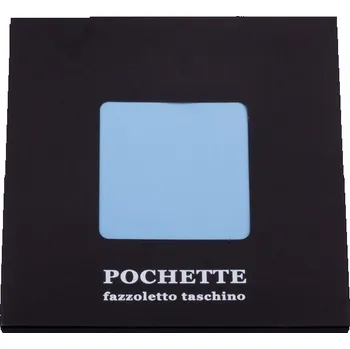 Látkový kapesník Světle modrý kapesníček do saka Assante 90611, Velikost Uni