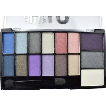 Přípravek na oči Leticia Well - Paletka 15 očních stínů - LW001