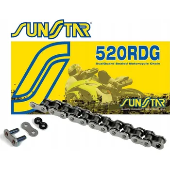 Řetězová sada pro motocykl Sunstar Řetěz 520RDG-114N (520VX2) pro motocykly do 750 ccm (DG Ring), barva neuvedena