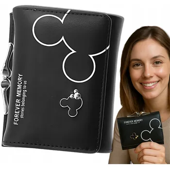 EdiBazzar peněženka eko kůže černá - dámská