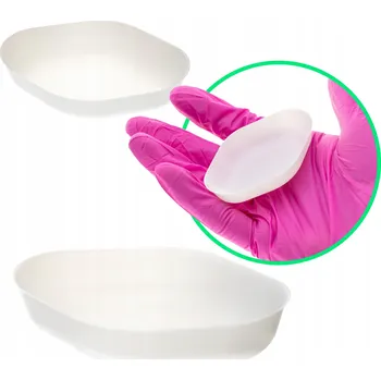 Antistatické misky z PS naczynka wagowe 25 ml 67x47x14 mm bílé 250 ks