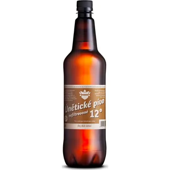 Pivo Únětické pivo 12° nefiltrované 1l PET