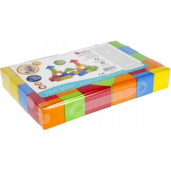 ostatní stavebnice Sada kostek Stavebnice pro roční dítě - Stavebnice Pěna 29 El. BAM BAM