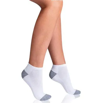 Dámské punčochy Bellinda SPORT WOMEN IN-SHOE 3x - Dámské sportovní kotníkové ponožky 3 páry - BE481030 bílá 37 - 41