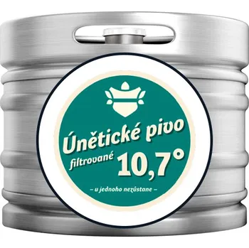 Pivo Únětické pivo 10,7° 15l