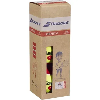 Tenisový míč Tenisové míče BABOLAT STAGE 3 RED FELT 3 KS Metodické pro výuku hry