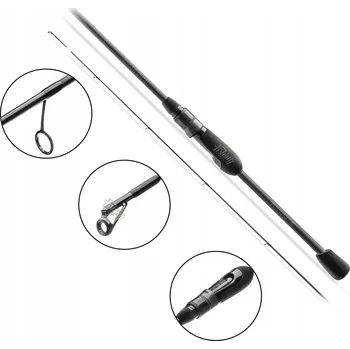 Rybářský prut Prut FAVORITE Black Swan BSW1-652NS 1.95m do 2g