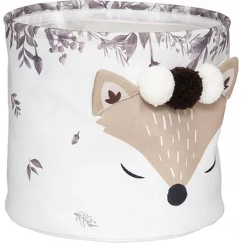 Úložný box Koš na hračky Atmosphera 30 x 30 cm bílý