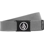 volcom Pánský látkový pásek circle web belt heather grey
