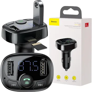 IP kamera Bluetooth FM Transmiter Nabíječka 2x USB MP3 SD