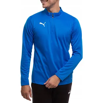 Pánská mikina Pánská Mikina PUMA rozepínací 1/4 zip sportovní tréninková Bez Kapuce vel. L