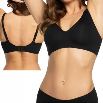 Podprsenka Julimex podprsenka nevyztužená černá velikost S