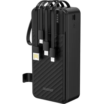 DUDAO 122302 DUDAO K11 Max 30000 mAh Externí nabíječka s kabely černá