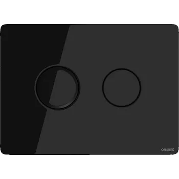 Splachovací tlačítko Splachovací tlačítko pro WC Cersanit Accento Circle černé