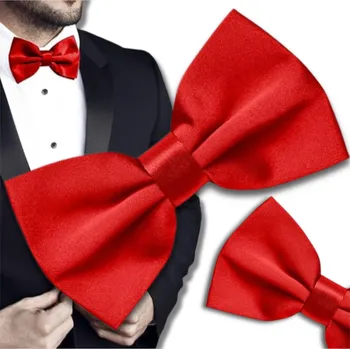 Motýlek Camerazar Červená nastavitelná pánská kravata elegantní klasická saténová Kravata pro muže červená saténová eleganta regulovatelná