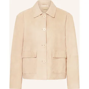 Dámský blejzr Smith & Soul Dámská Kožená Bunda, béžová, 40